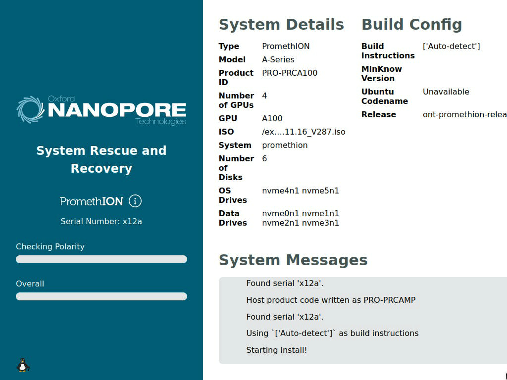 promethion iso rebuild