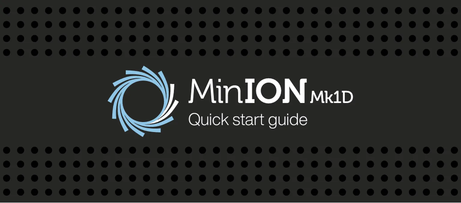 MinION Mk1D Quick Start Guide