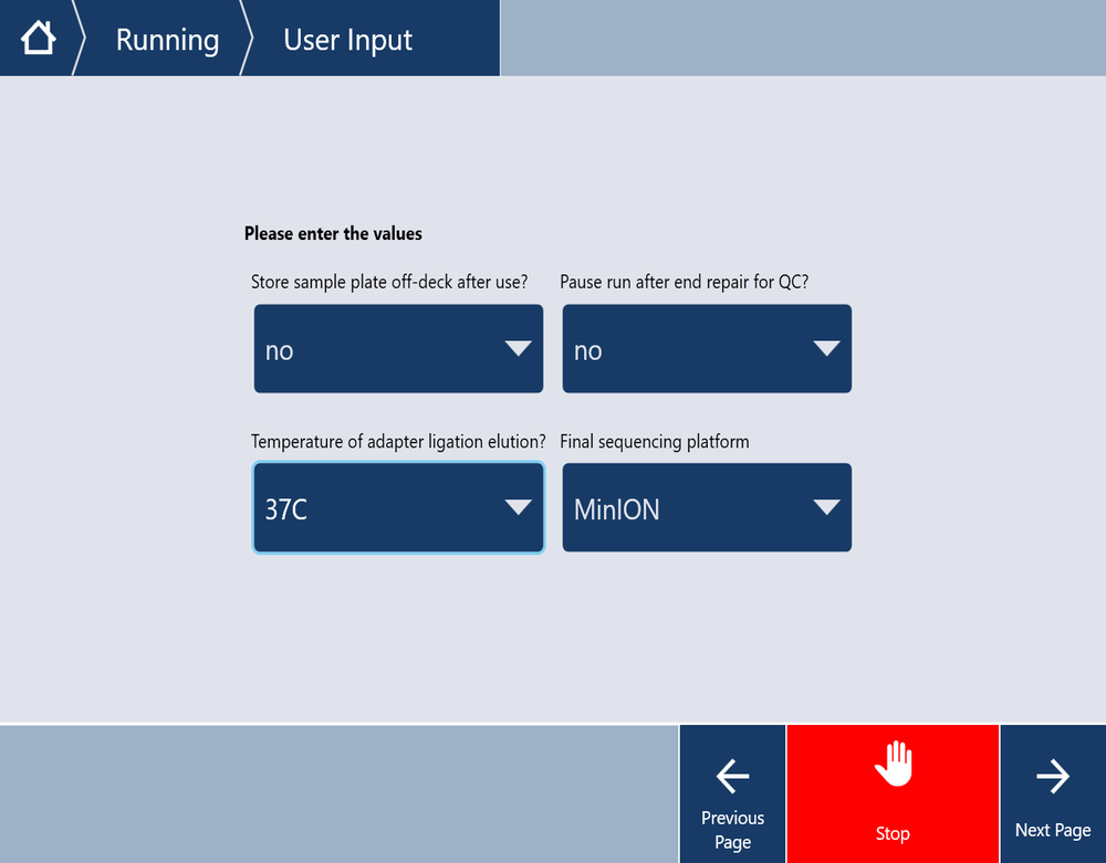 Page 6- Dropdown 1 - Tecan DreamPrep NGS LSK114