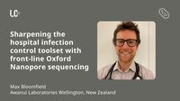 Sharpening the hospital infection control toolset with front-line Oxford Nanopore sequencing | LC26