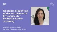 Nanopore sequencing of the microbiome in fecal immunochemical test samples for colorectal cancer screening | LC26