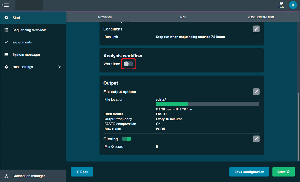 Analysis workflow 1 Analysis workflow 1