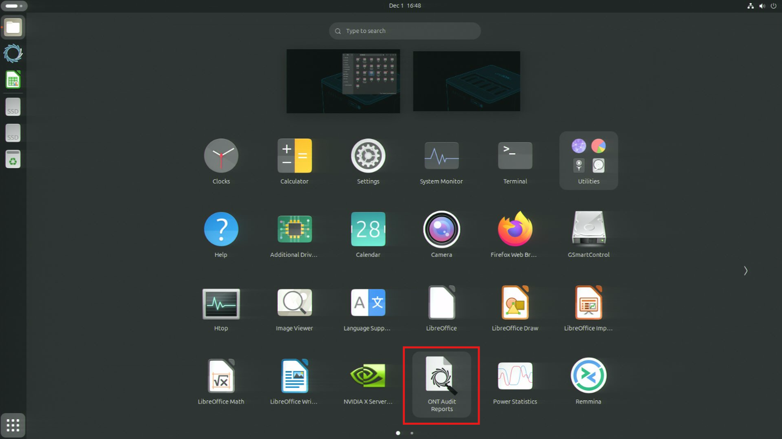 Show apps-ONT audit reports