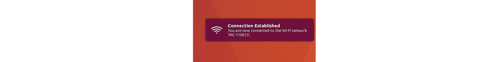 Wi-Fi connected for Linux 2.0 white border Wi-Fi connected for Linux 2.0 white border