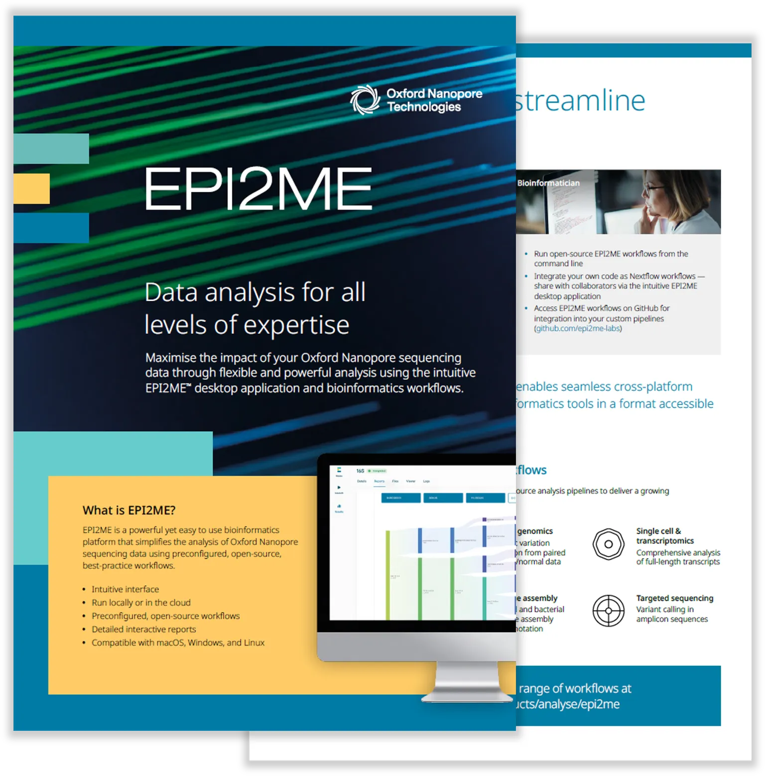 Image of EPI2ME brochure