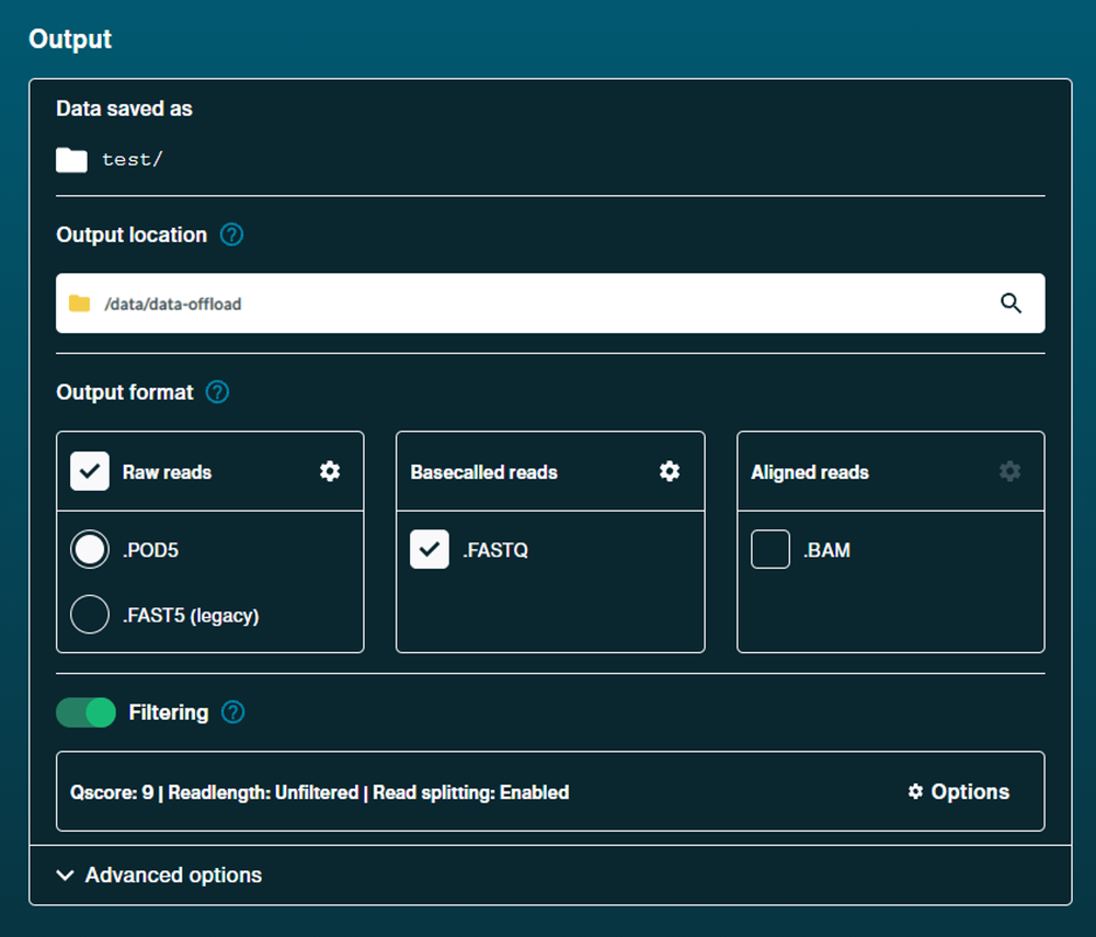 data offload example