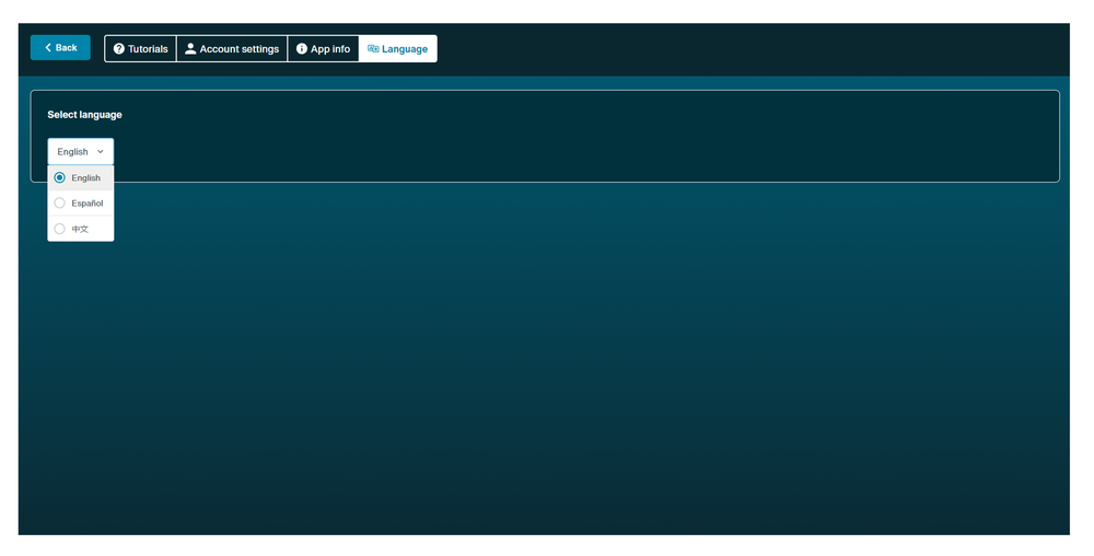 MinKNOW UI Language select 5.9 MinKNOW UI Language select 5.9