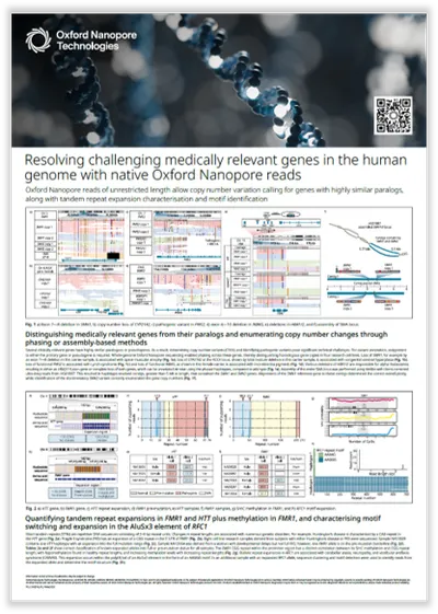 Poster: dark genomes (CMRGs)