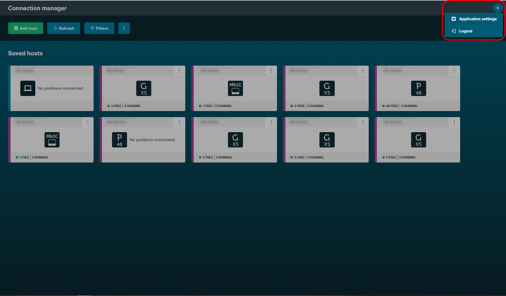 application settings application settings