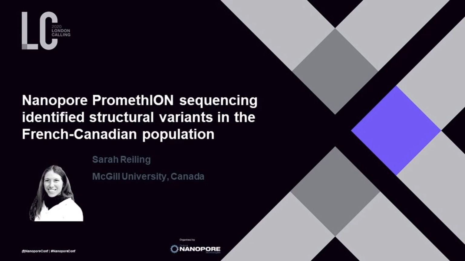 Nanopore PromethION Sequencing Identified Structural Variants in the French Canadian population