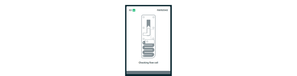 Flow cell check Flow cell check