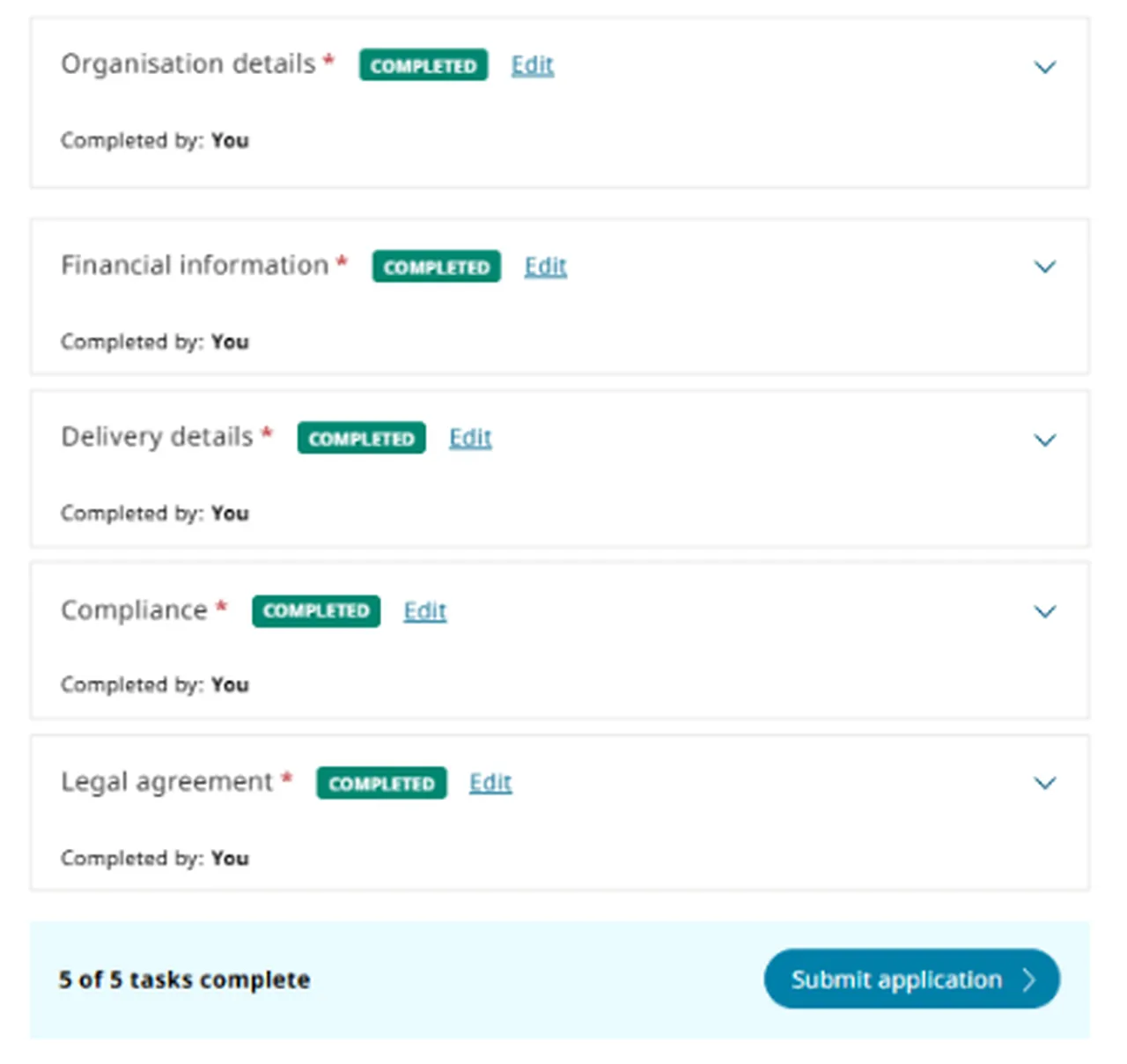 Tasks