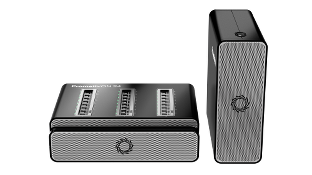 Photo of PromethION 24 sequencing device