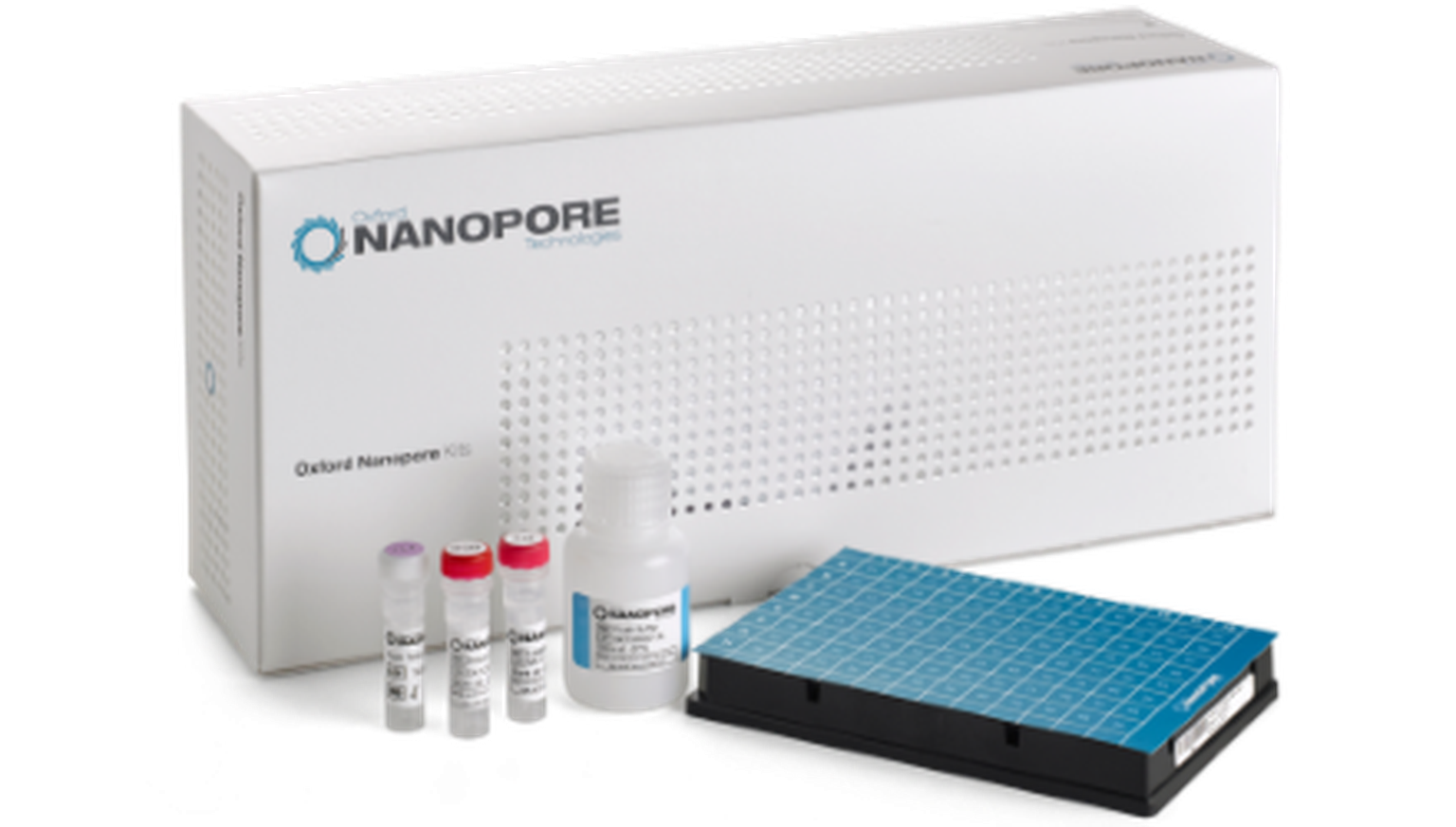 Photo of Oxford Nanopore library prep kit