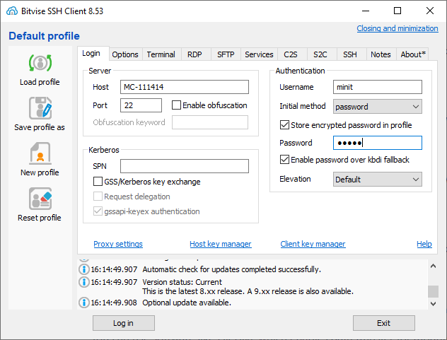 ssh windows bitvise 1 ssh windows bitvise 1