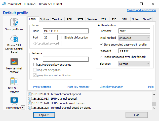 ssh windows bitvise 2 ssh windows bitvise 2
