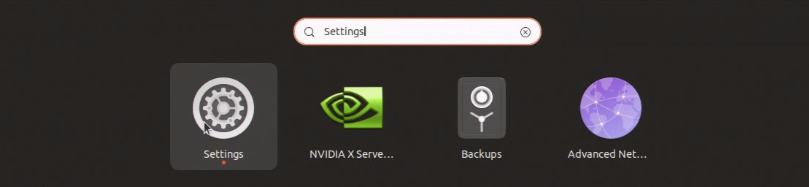 Settings search Settings search