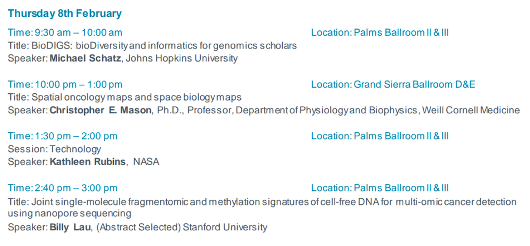 AGBT talks-2