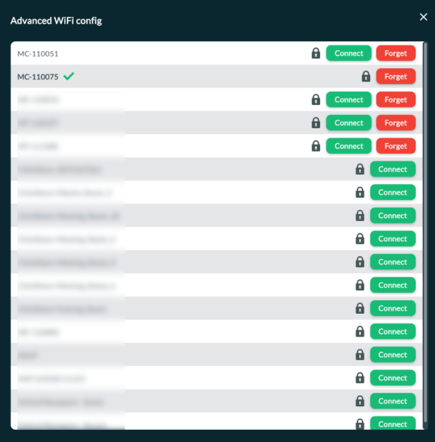 Network settings 4 Network settings 4