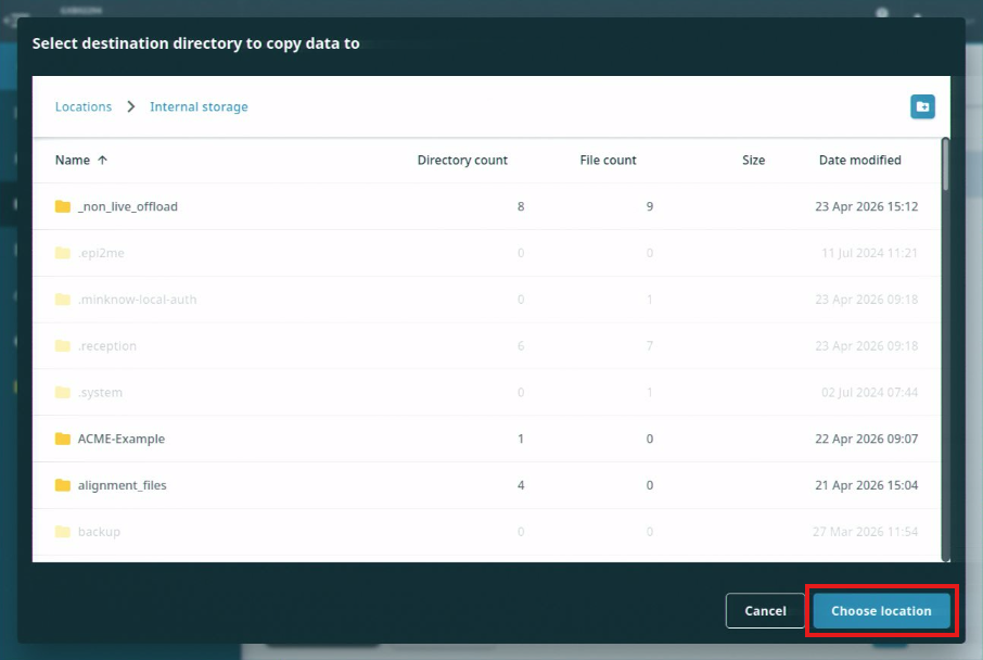 Select-destination-to-copy-to_Click-choose Select-destination-to-copy-to_Click-choose