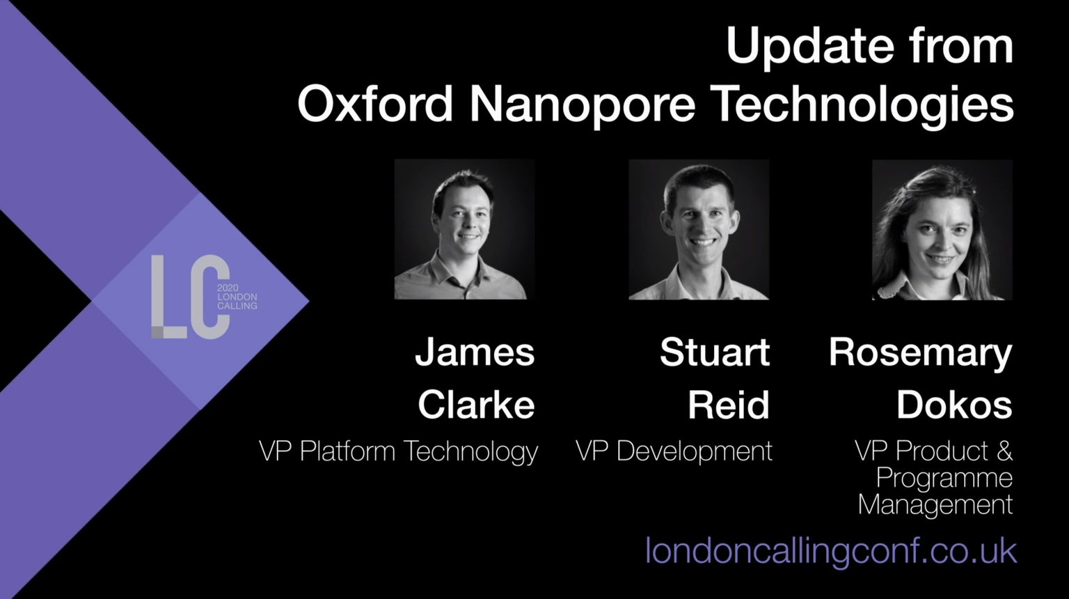 Update from Oxford Nanopore Technologies